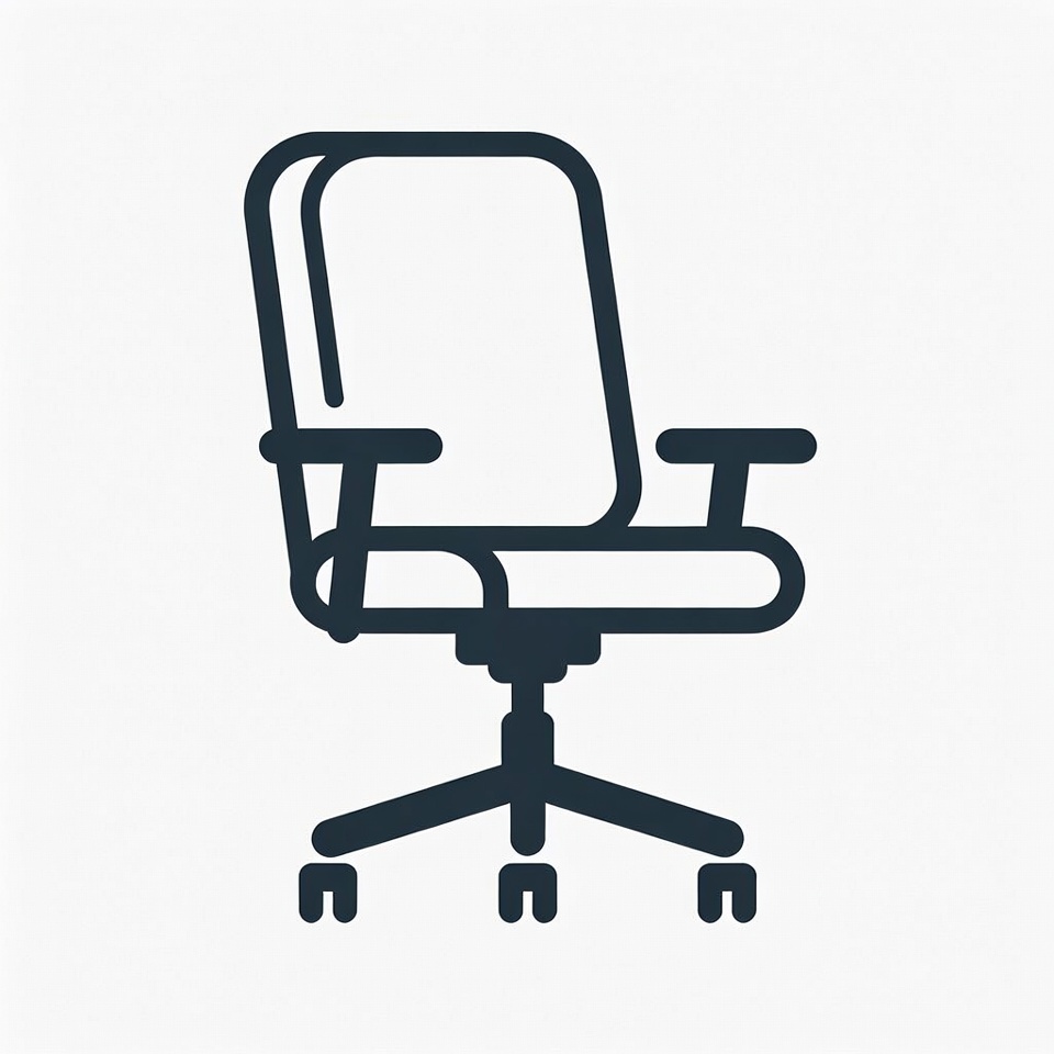 Office Chair Icon Office Chair Icon