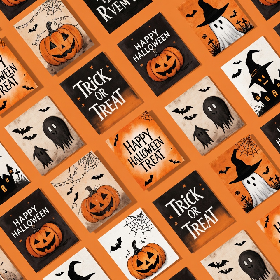 Halloween Clipart Collage Halloween Clipart Collage