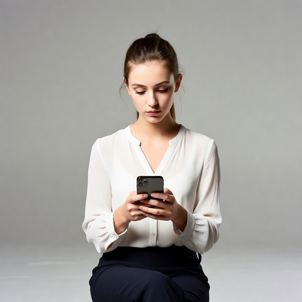 Young woman using smartphone Young woman using smartphone