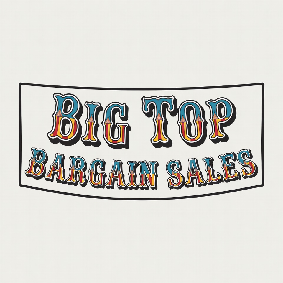 Big Top Bargain Sales Clipart Big Top Bargain Sales Clipart