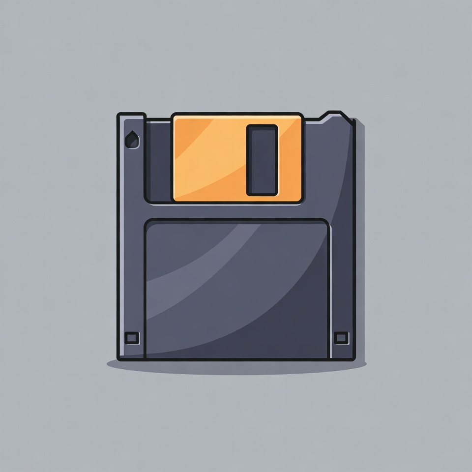 Floppy Disk Illustration Floppy Disk Illustration