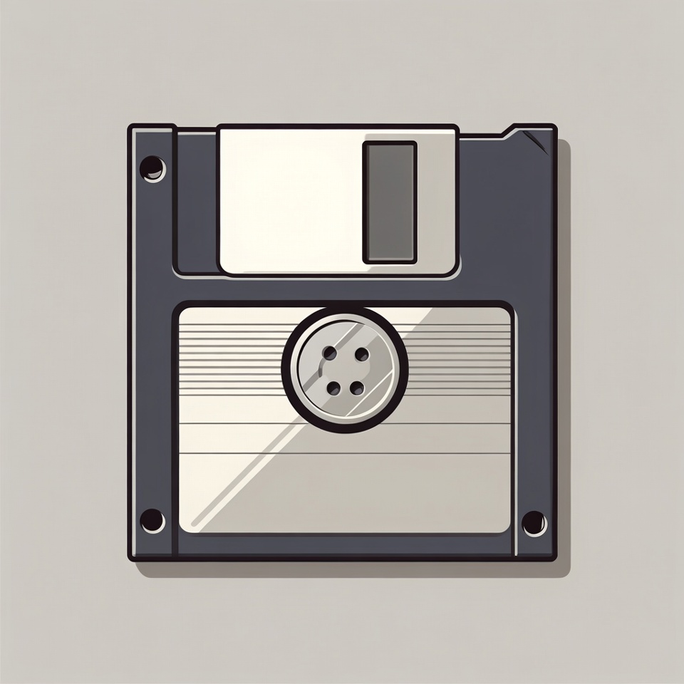 Floppy Disk Illustration Floppy Disk Illustration