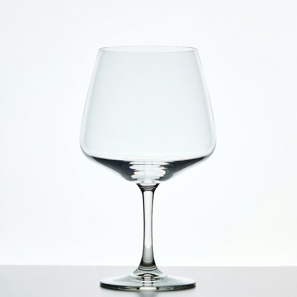 Clear Wine Glass on White Background Clear Wine Glass on White Background