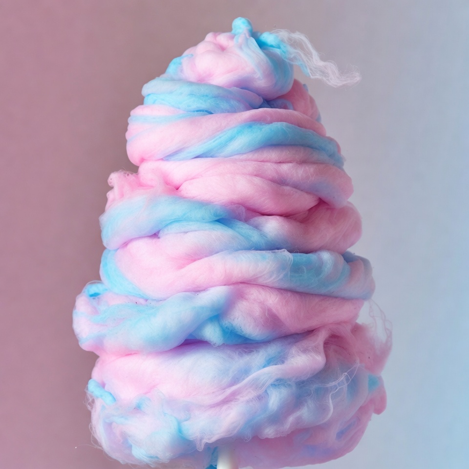 Pink and Blue Cotton Candy Pink and Blue Cotton Candy