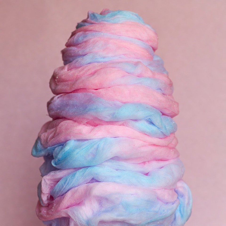 Pink and Blue Cotton Candy Pink and Blue Cotton Candy