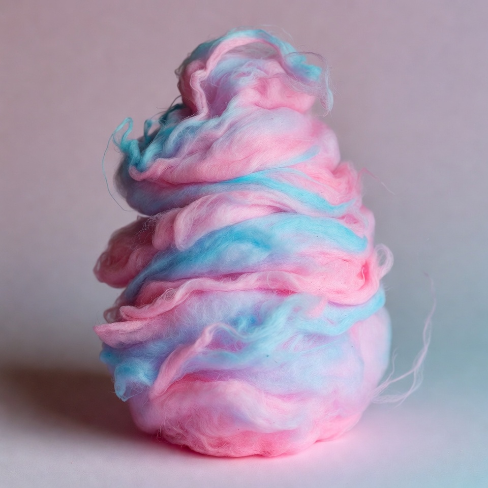 Pink and Blue Cotton Candy Pink and Blue Cotton Candy