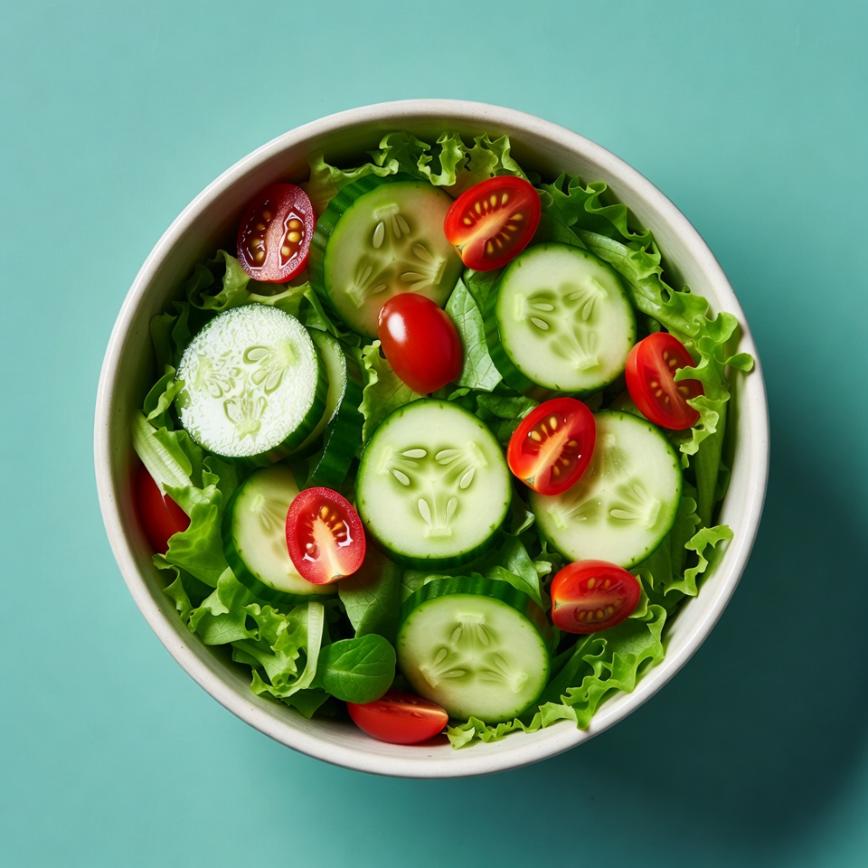 Fresh Cucumber Tomato Salad Bowl Fresh Cucumber Tomato Salad Bowl