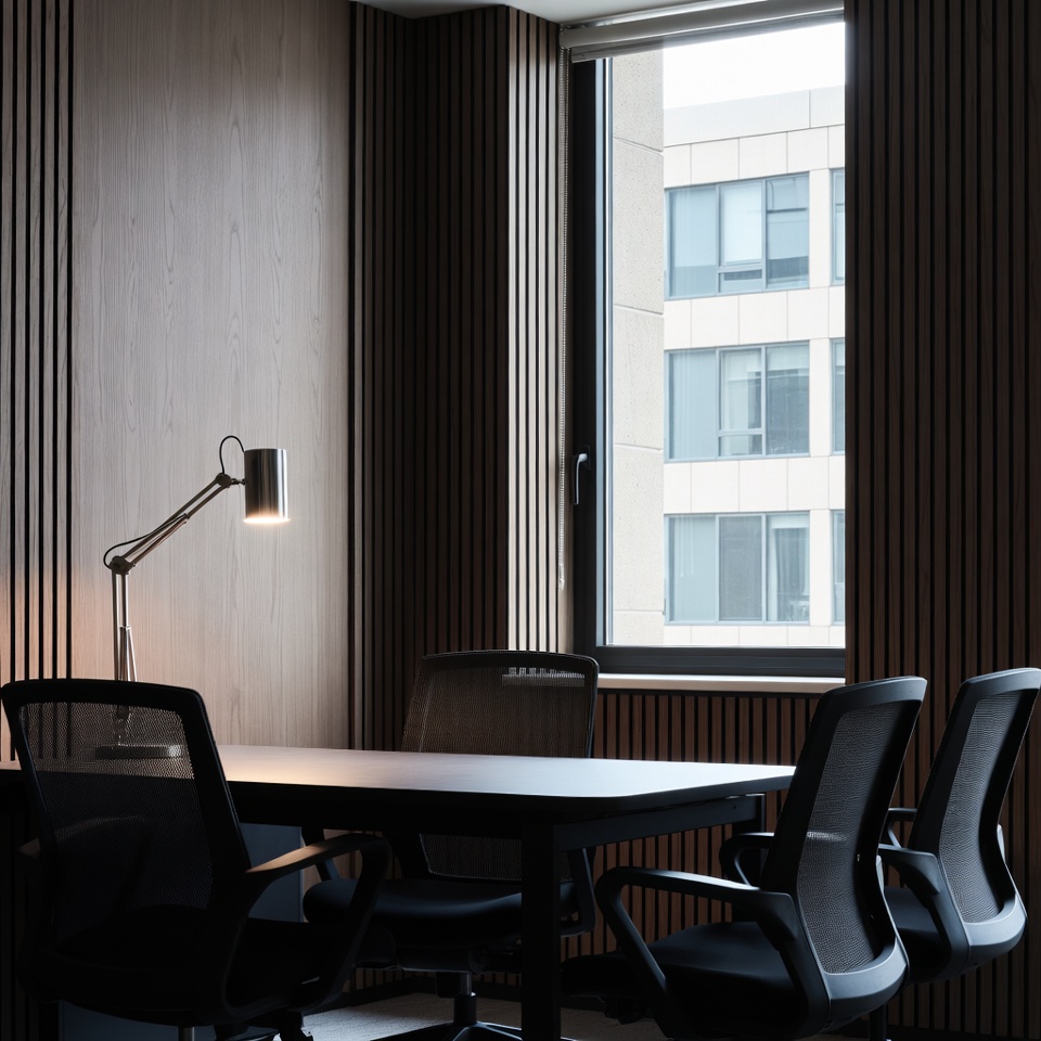 Modern Wooden Office Meeting Room Modern Wooden Office Meeting Room
