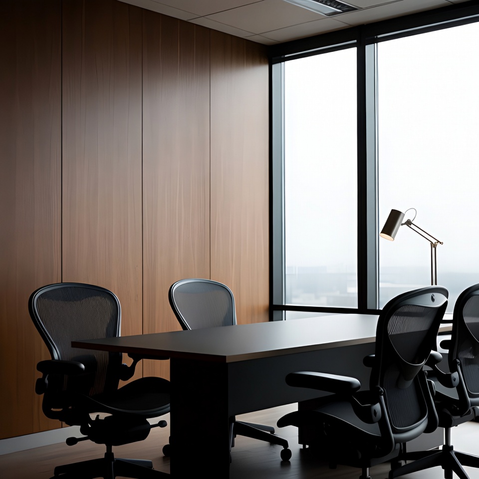 Empty Modern Office Meeting Room Empty Modern Office Meeting Room