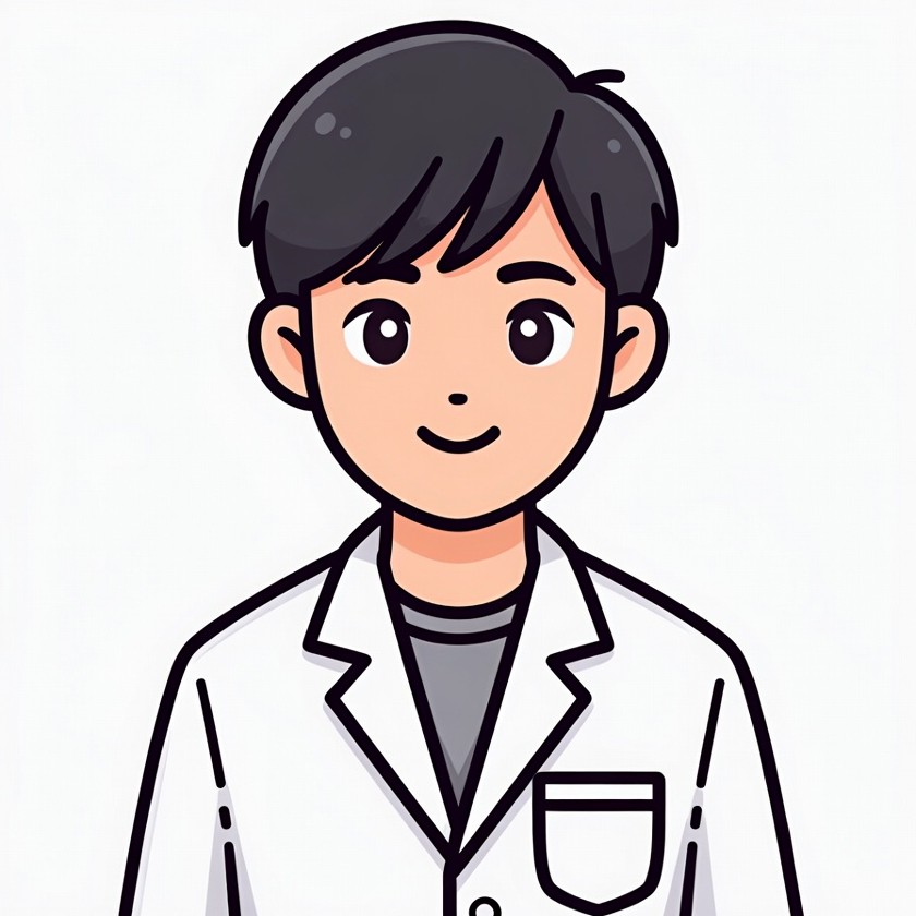 Asian boy doctor illustration Asian boy doctor illustration