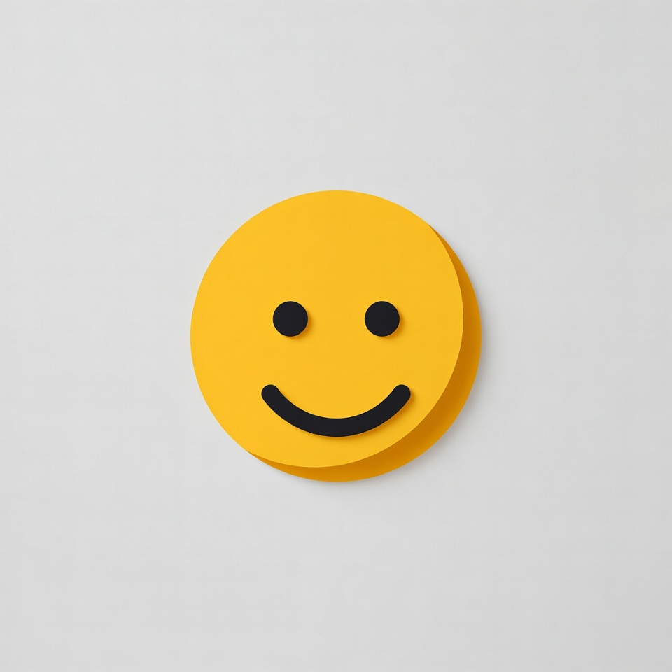 Yellow Smiley Face Emoticon Yellow Smiley Face Emoticon
