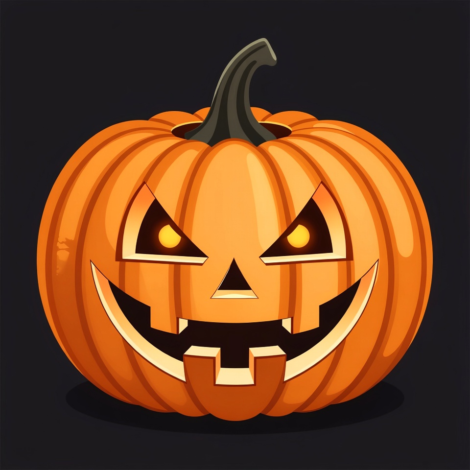 Jack-o'-lantern pumpkin illustration Jack-o'-lantern pumpkin illustration