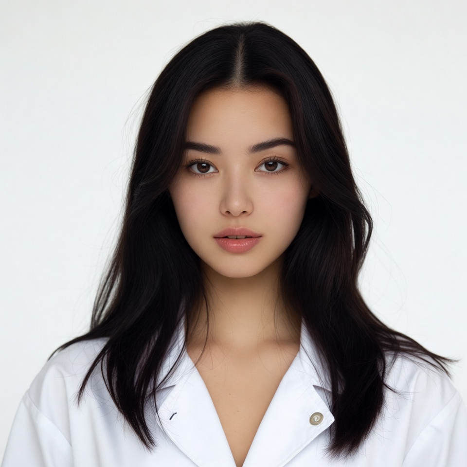 Asian woman in white blouse Asian woman in white blouse