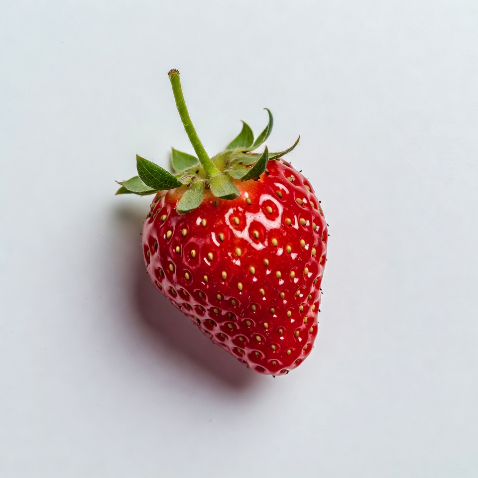 Fresh strawberry on white background Fresh strawberry on white background