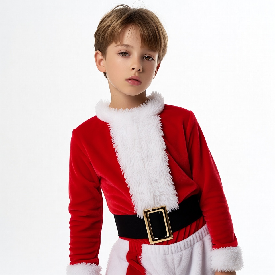 Boy in Santa Claus costume Boy in Santa Claus costume