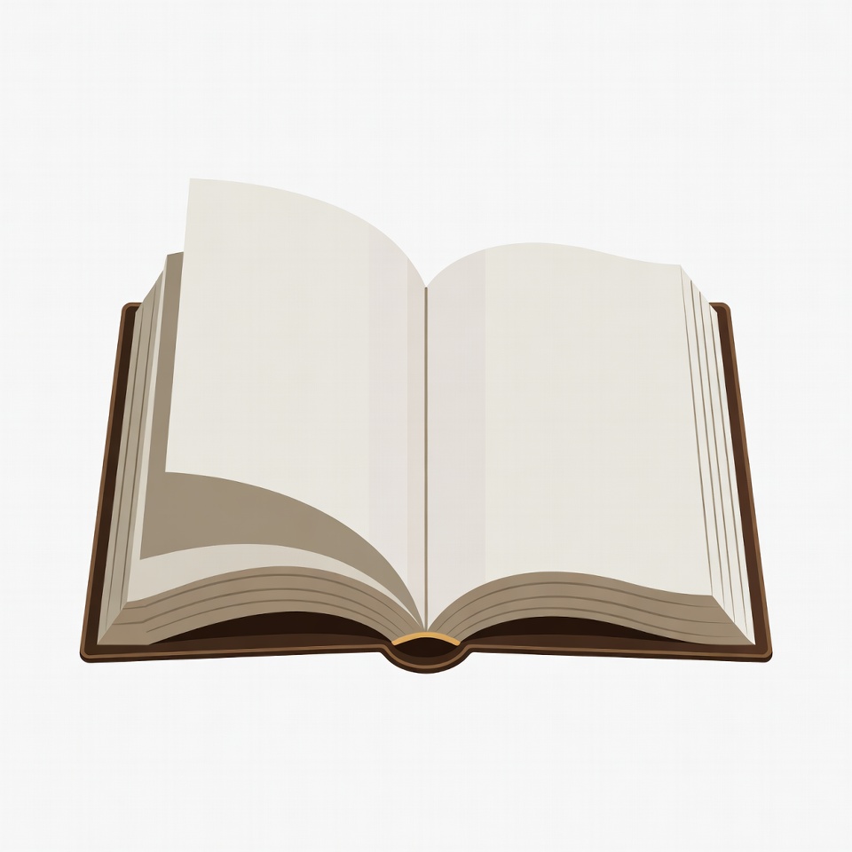 Open Book Illustration Open Book Illustration