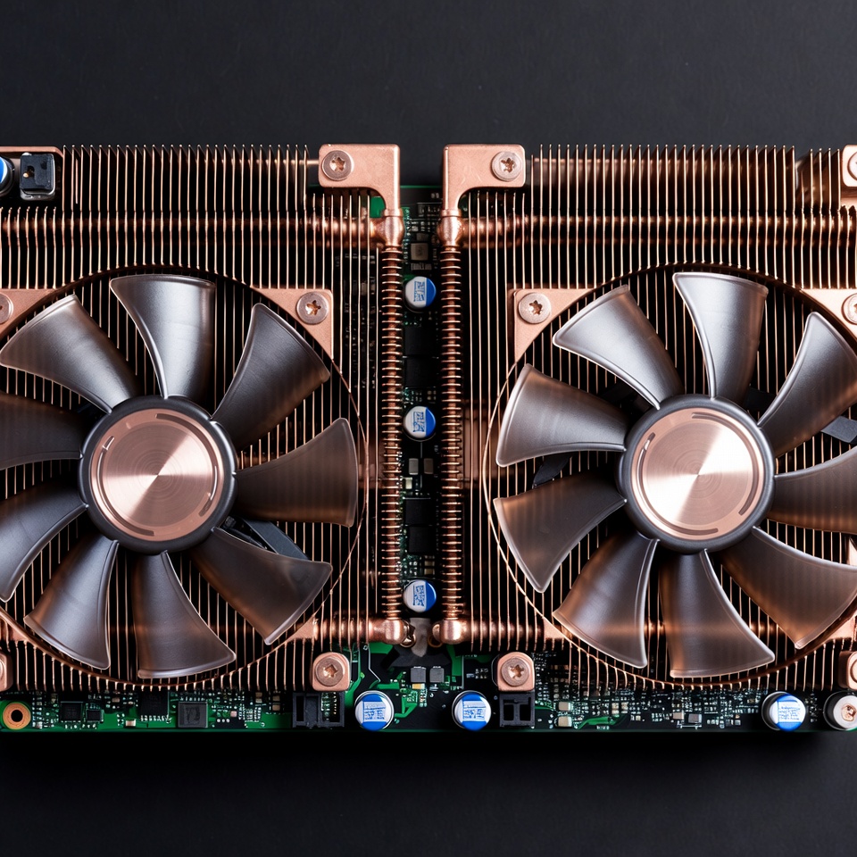 Dual Copper GPU Coolers Dual Copper GPU Coolers