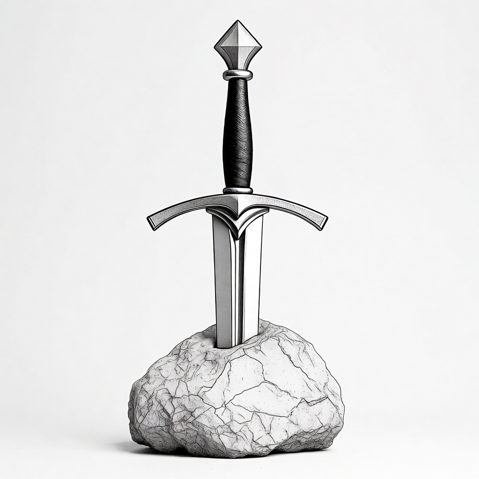 Sword Stuck in Rock Sword Stuck in Rock