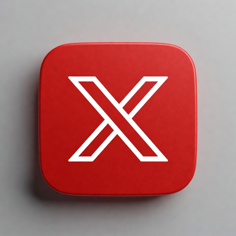 Red X Button Icon Red X Button Icon