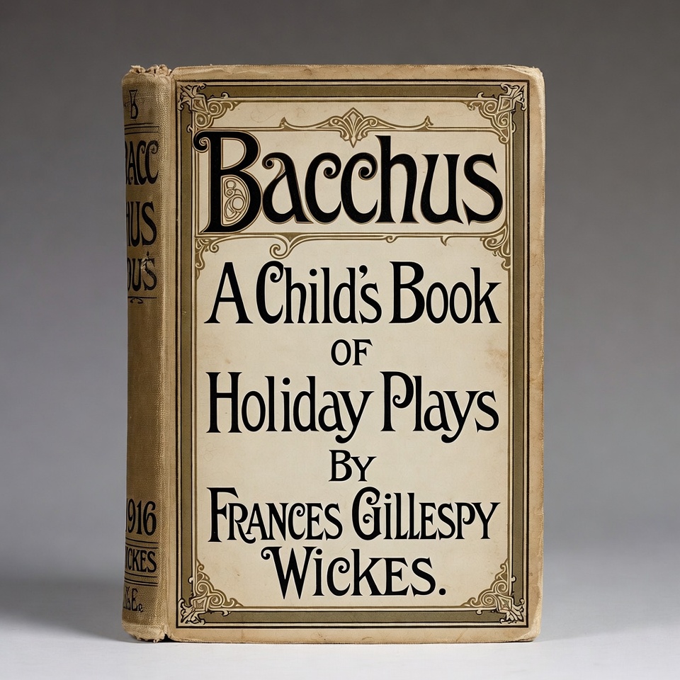 Bacchus: A Child's Book of Holiday Plays Bacchus: A Child's Book of Holiday Plays