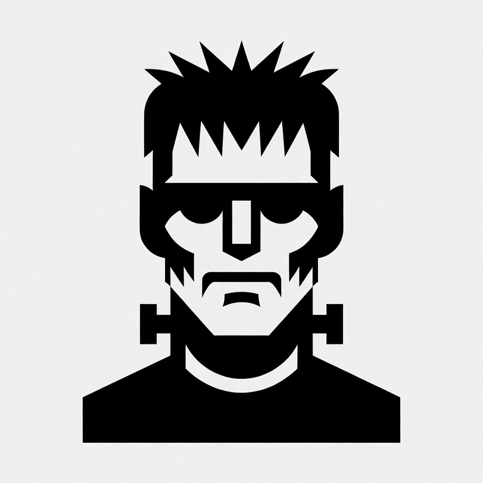 Frankenstein Monster Icon Frankenstein Monster Icon