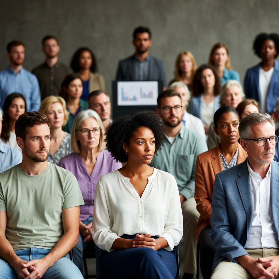 Diverse group in business meeting Diverse group in business meeting