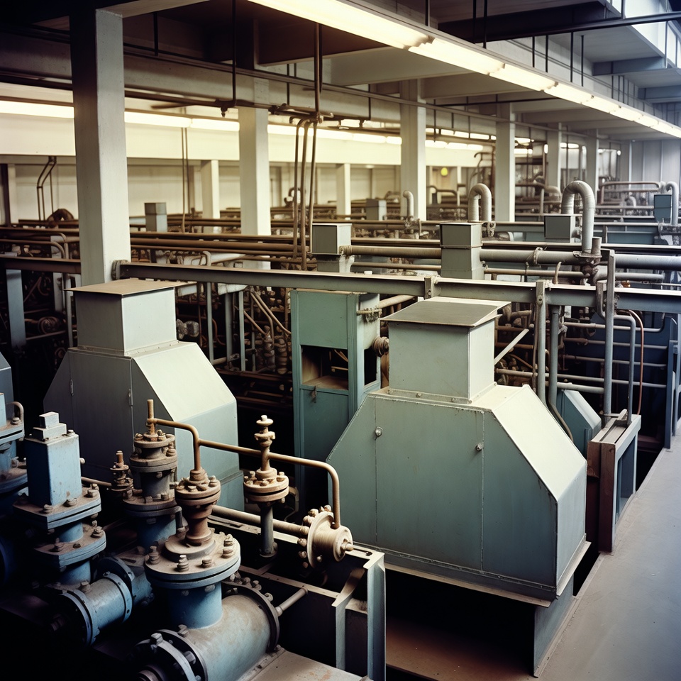 Industrial Factory Pipes and Machinery Industrial Factory Pipes and Machinery