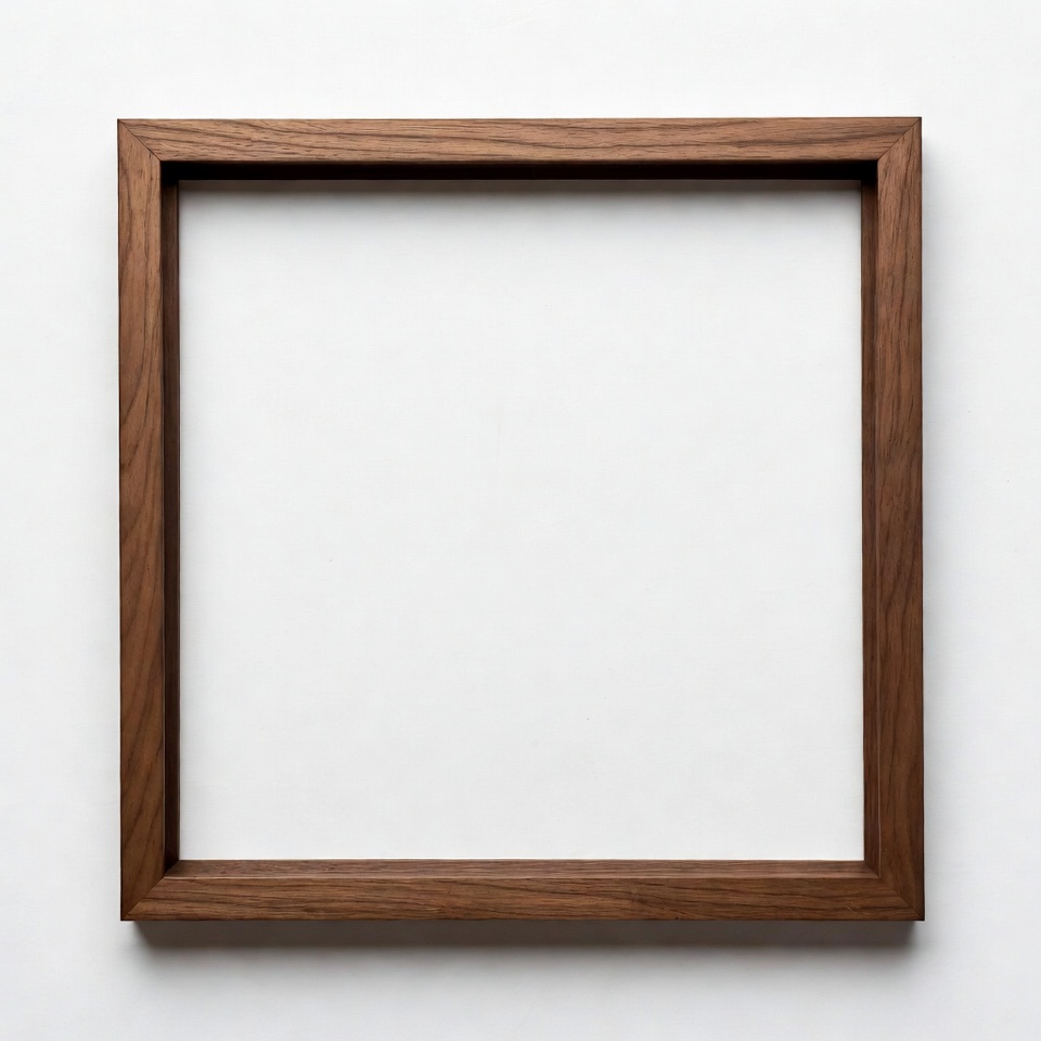 Empty Wooden Picture Frame Empty Wooden Picture Frame