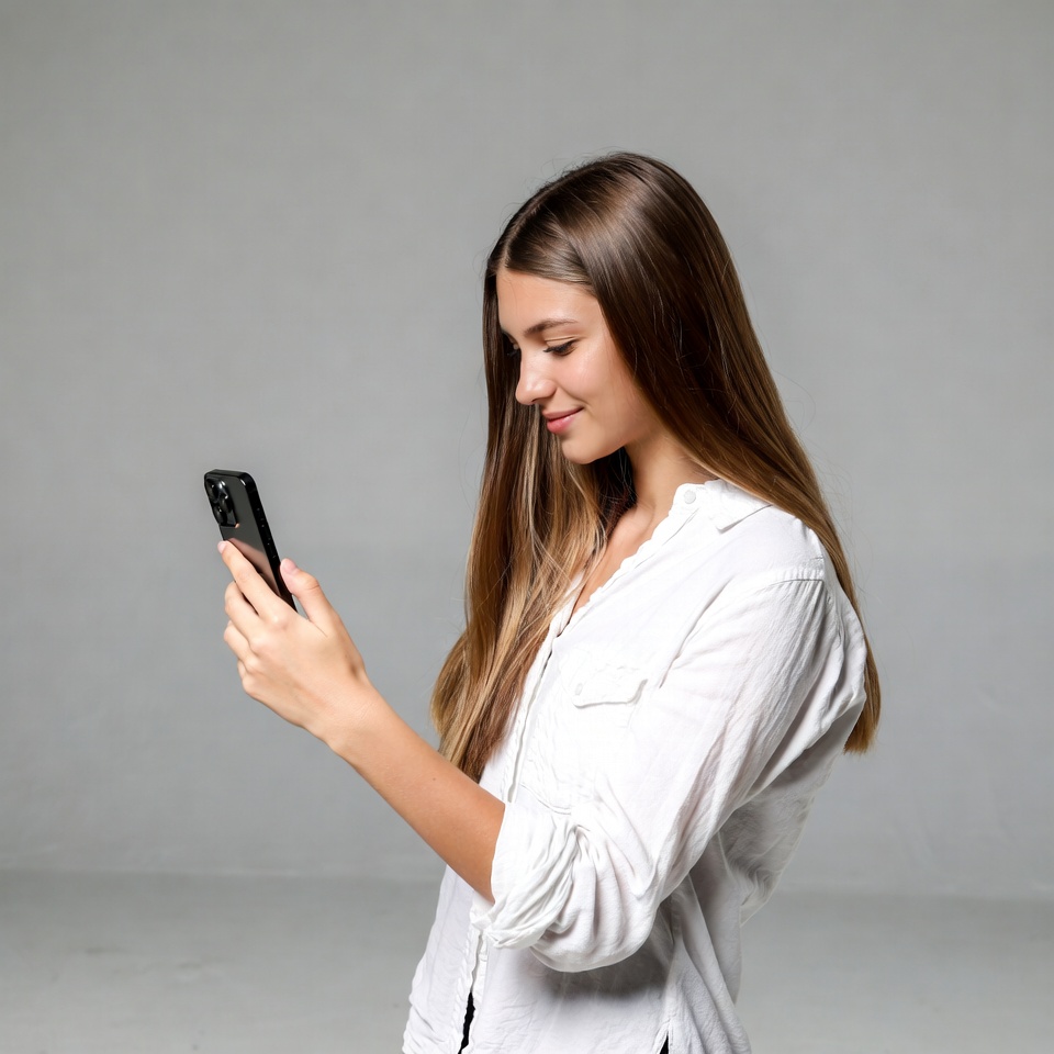 Young woman using smartphone Young woman using smartphone