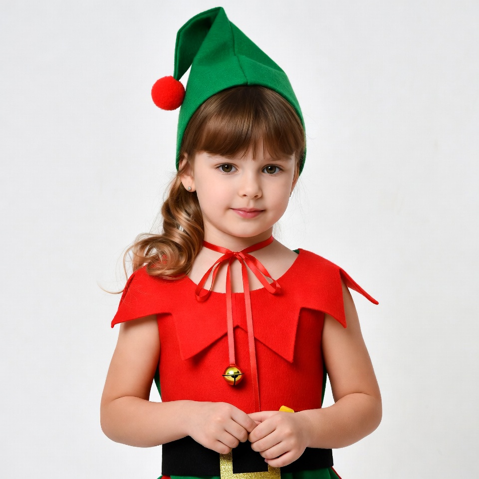 Girl in elf costume Girl in elf costume