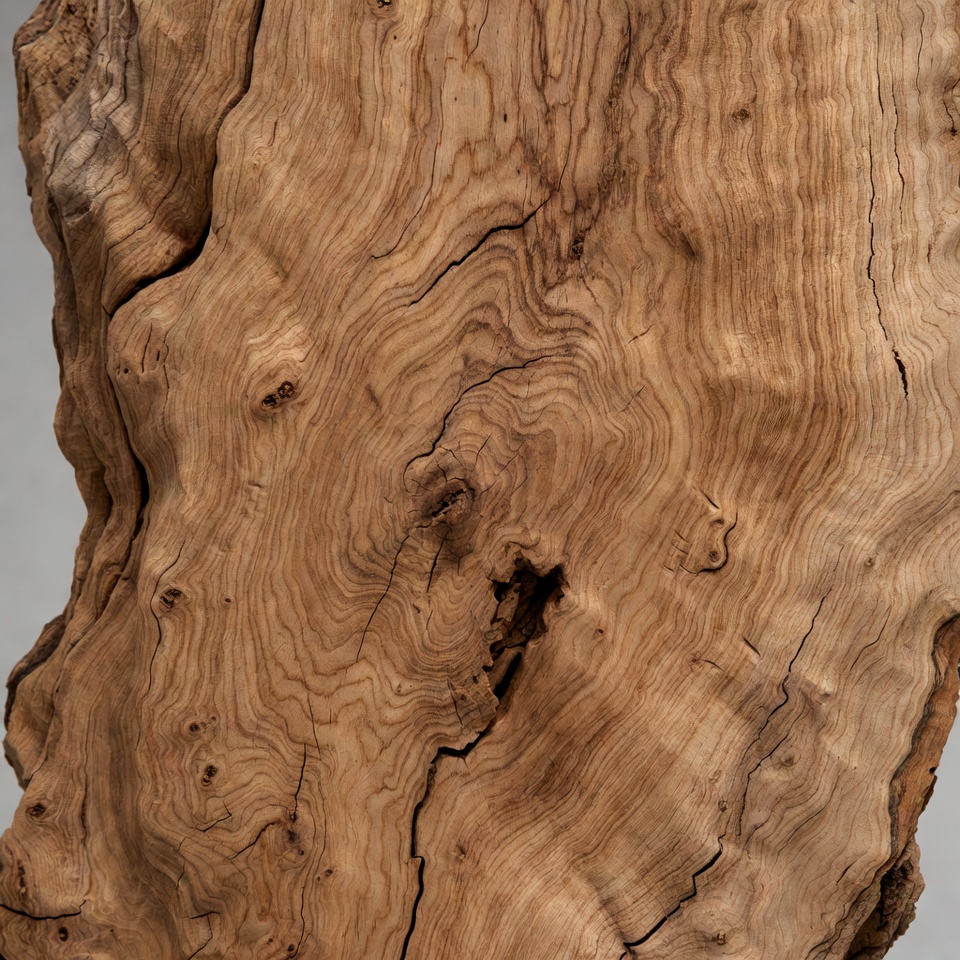 Close-up of gnarled wood texture Close-up of gnarled wood texture