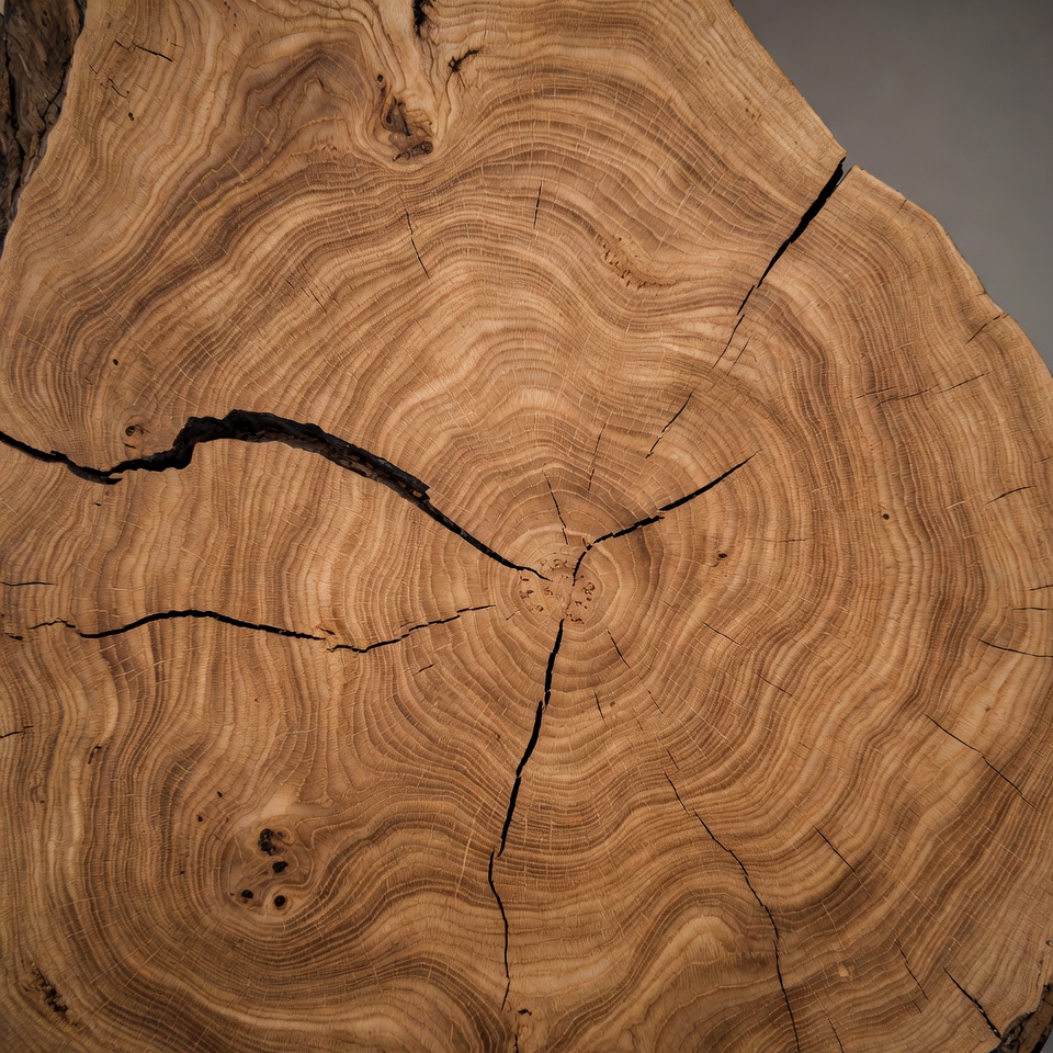 Tree stump cross section Tree stump cross section