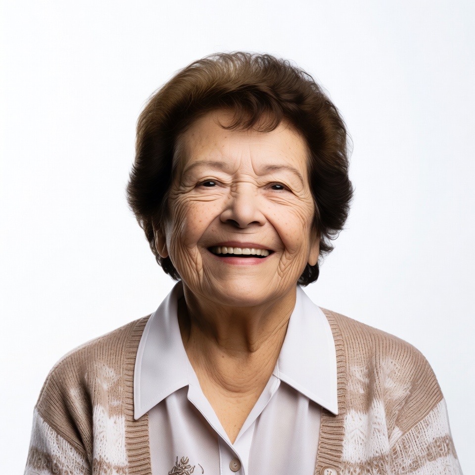 Smiling elderly woman portrait Smiling elderly woman portrait