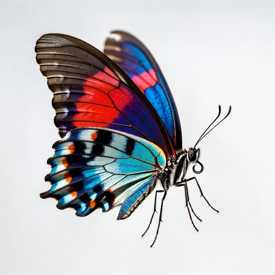 Colorful butterfly with vibrant wings Colorful butterfly with vibrant wings