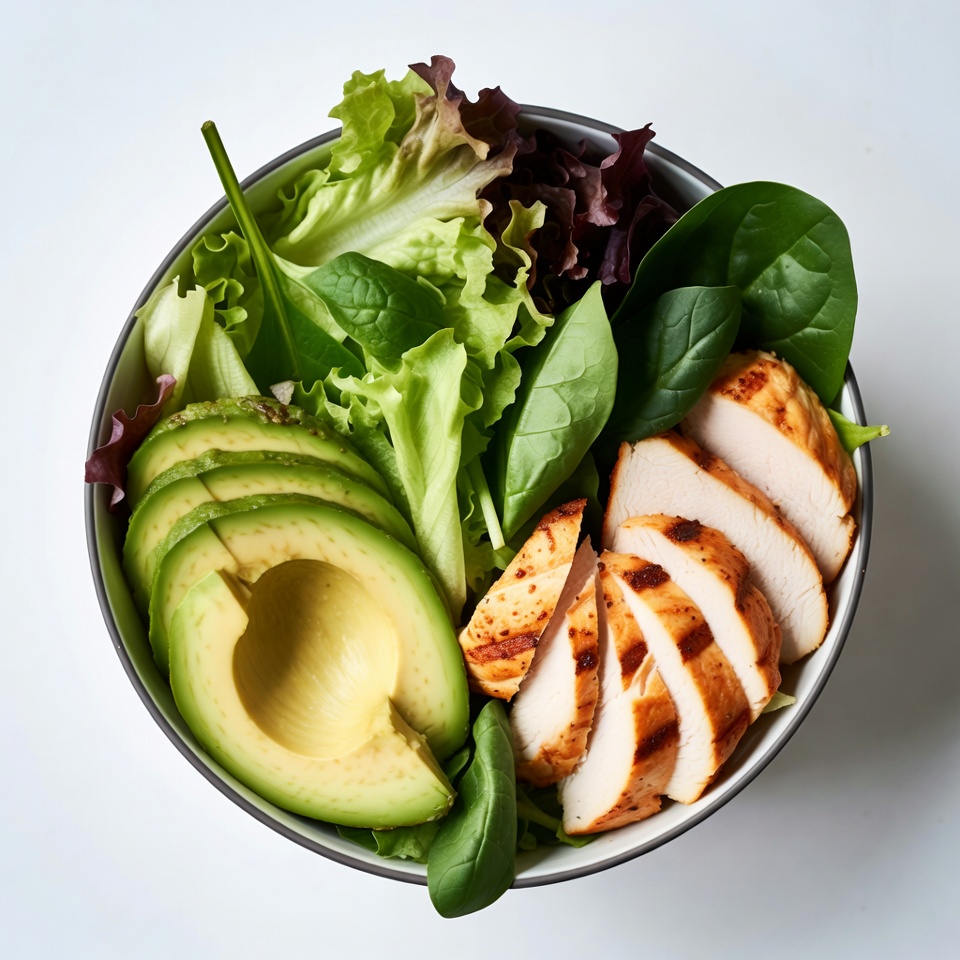 Grilled Chicken Avocado Salad Bowl Grilled Chicken Avocado Salad Bowl