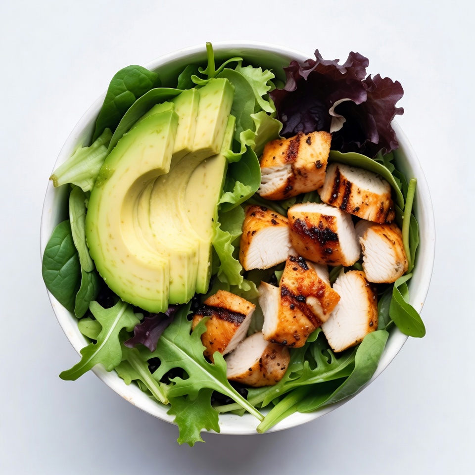 Grilled Chicken Avocado Salad Bowl Grilled Chicken Avocado Salad Bowl