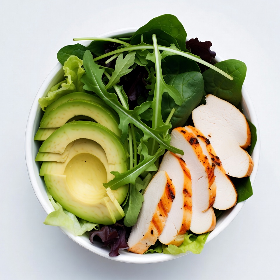 Grilled Chicken Avocado Salad Bowl Grilled Chicken Avocado Salad Bowl