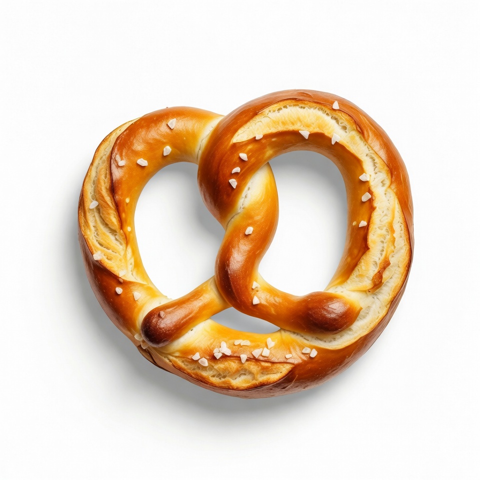 Fresh salted pretzel Fresh salted pretzel