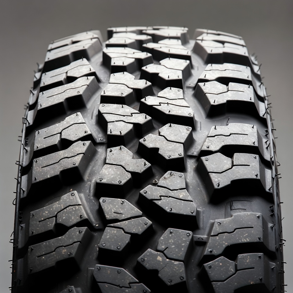 Closeup Mud Terrain Truck Tire Closeup Mud Terrain Truck Tire