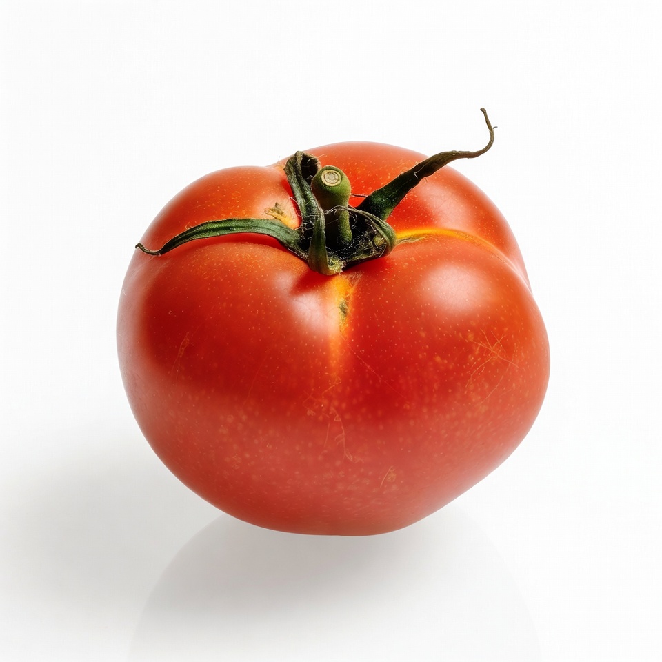 Red Tomato with Stem Red Tomato with Stem
