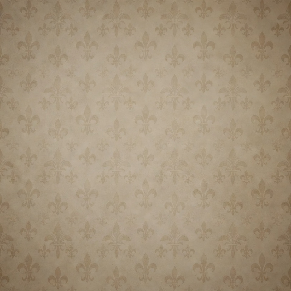 Vintage Fleur-de-lis Pattern Background Vintage Fleur-de-lis Pattern Background