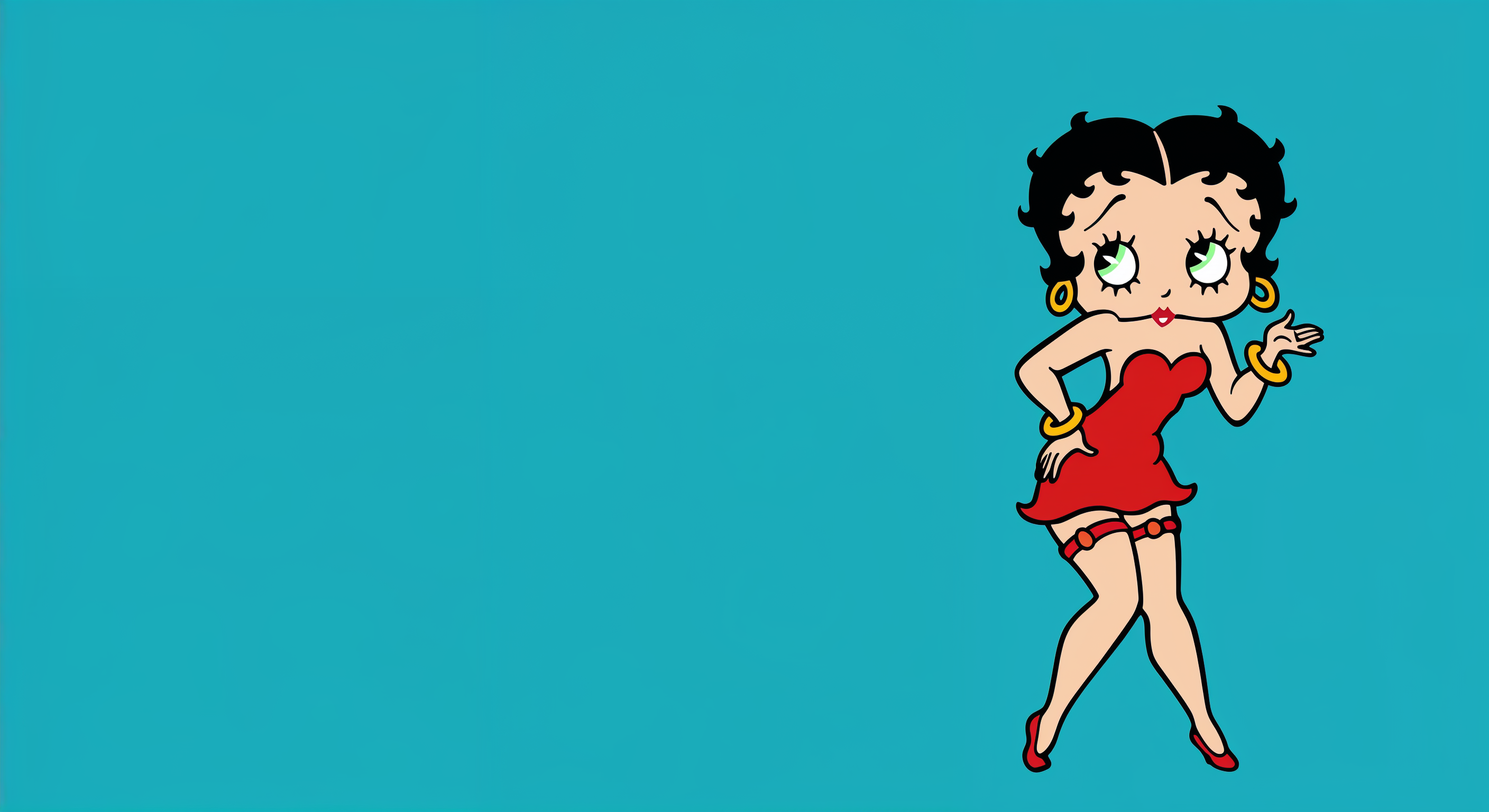 Betty Boop in red dress Betty Boop in red dress