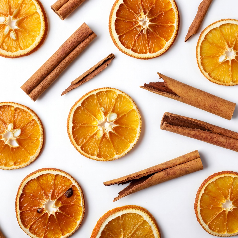 Orange Slices and Cinnamon Sticks Orange Slices and Cinnamon Sticks