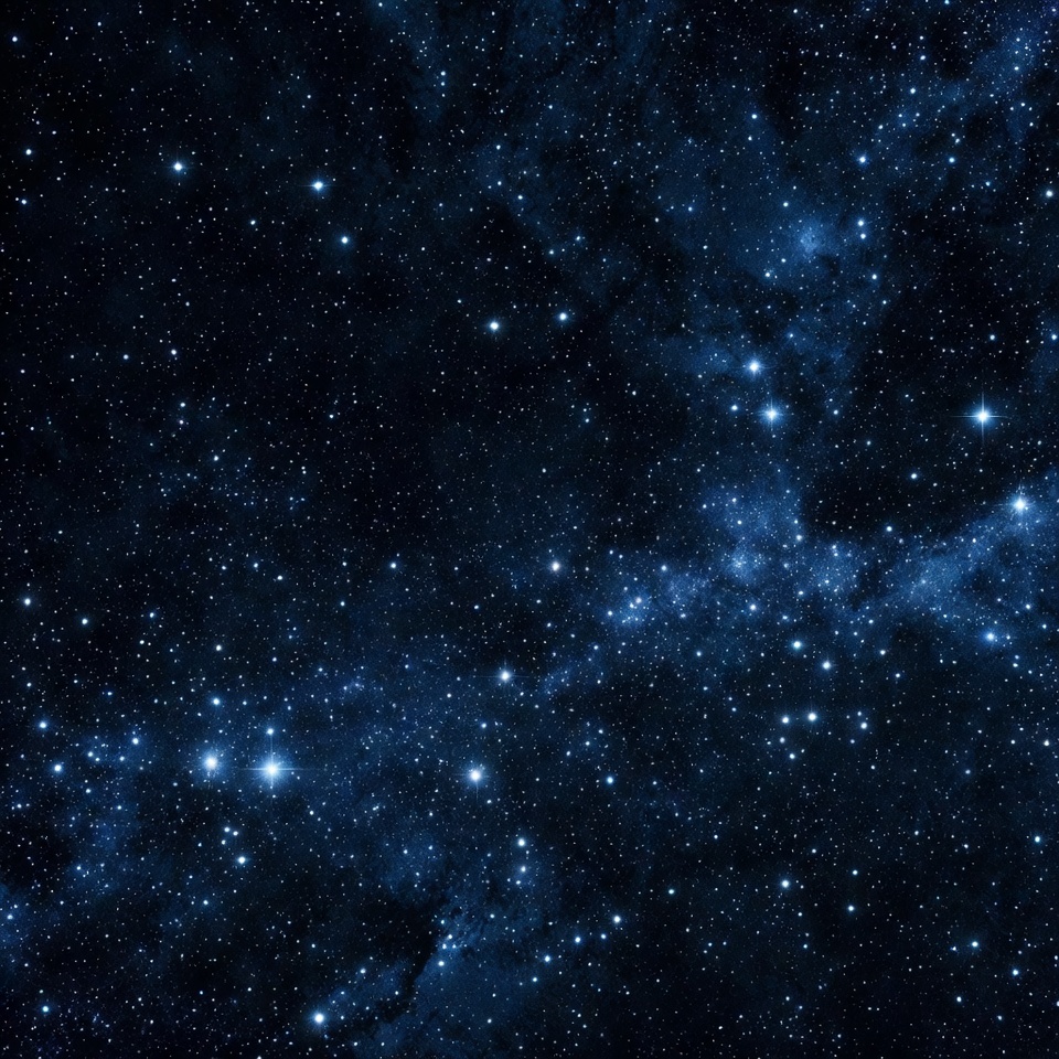 Starry Night Sky with Milky Way Starry Night Sky with Milky Way