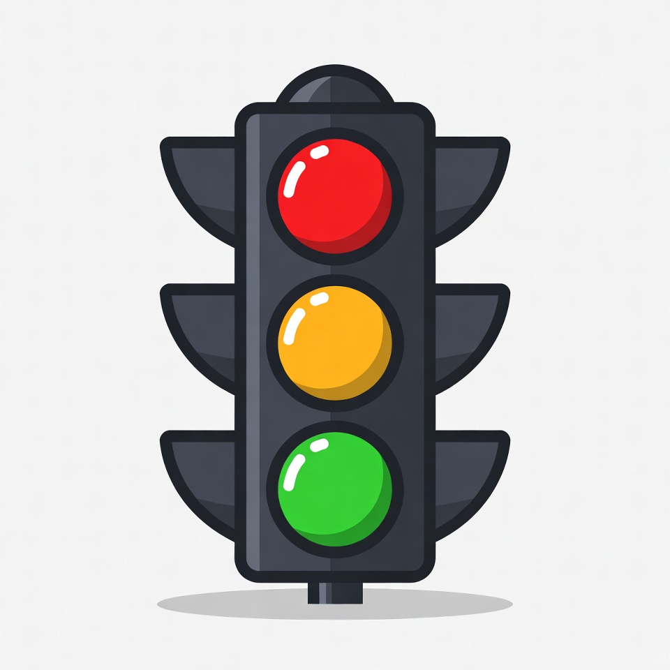 Traffic Light Illustration Traffic Light Illustration