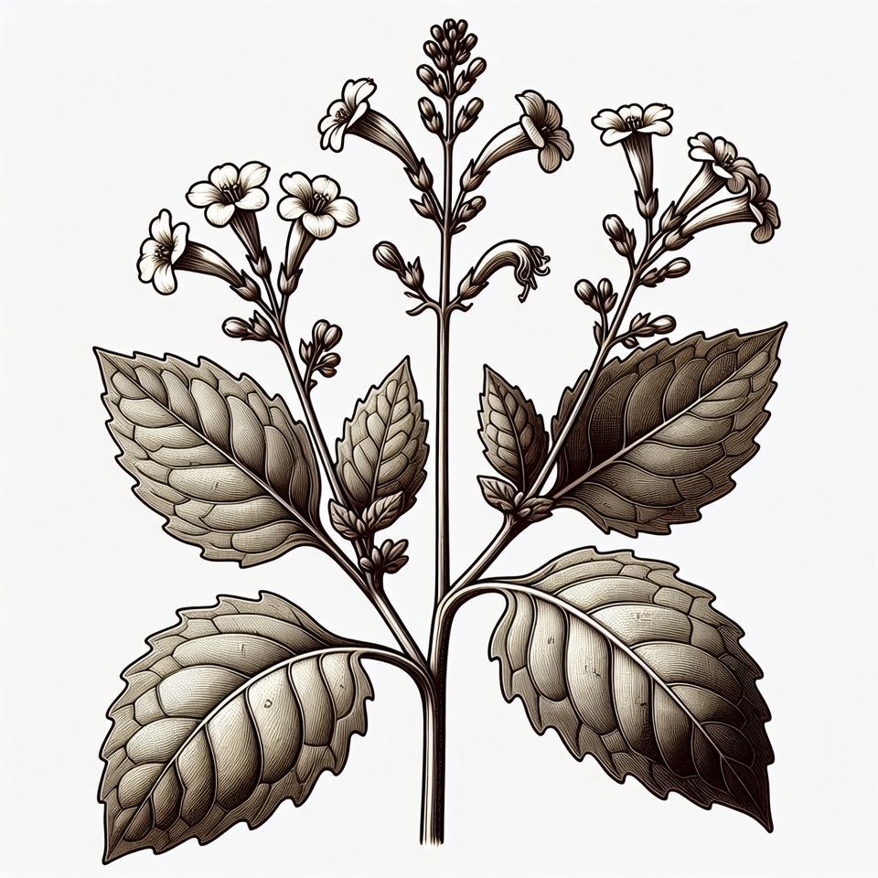 Phlox Plant Illustration Phlox Plant Illustration