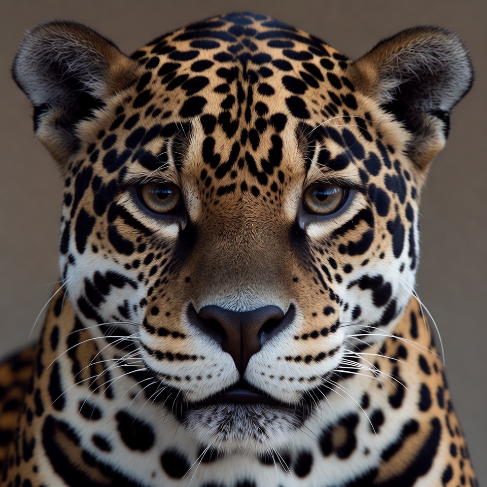 Jaguar close-up portrait Jaguar close-up portrait