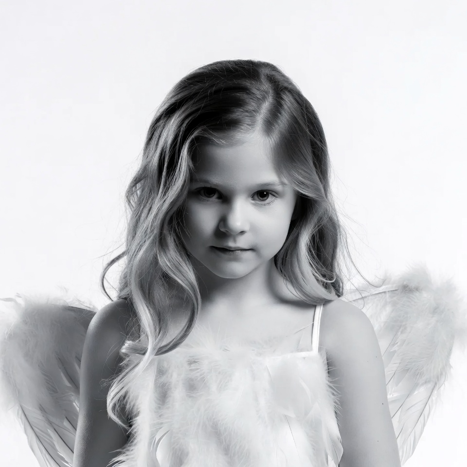 Girl with angel wings Girl with angel wings