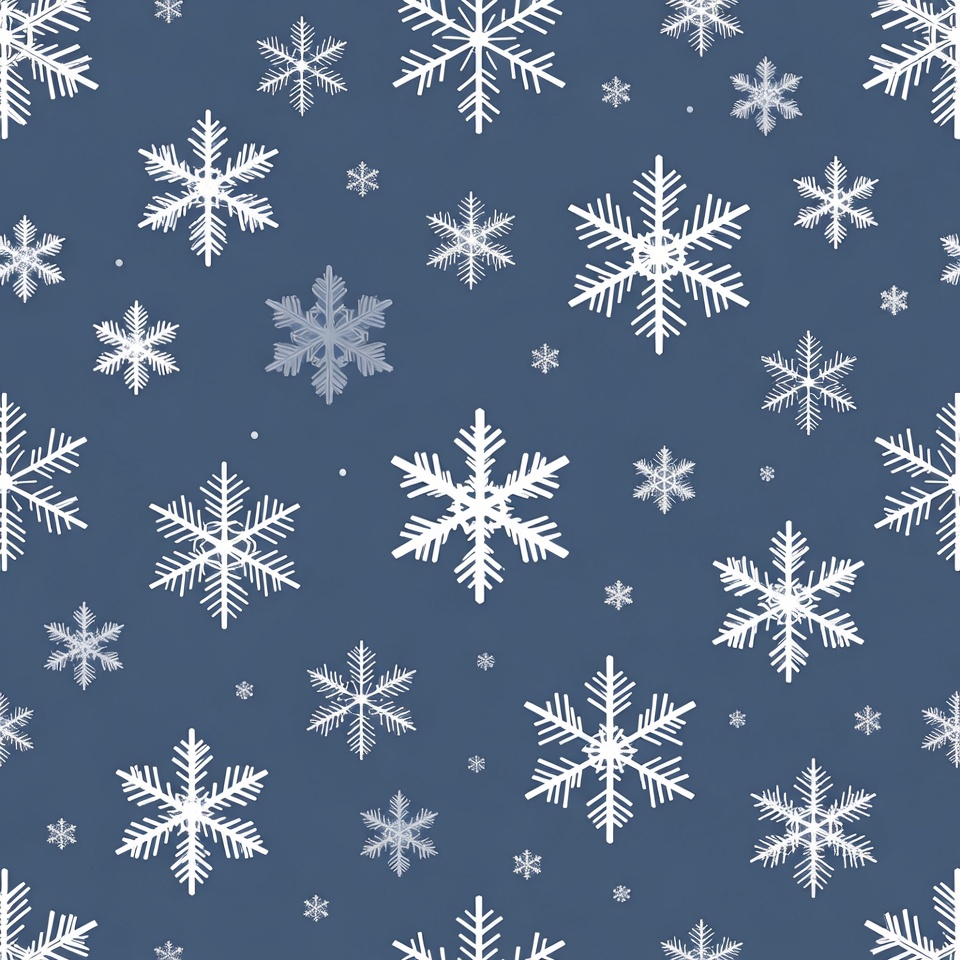 Snowflakes on navy background Snowflakes on navy background