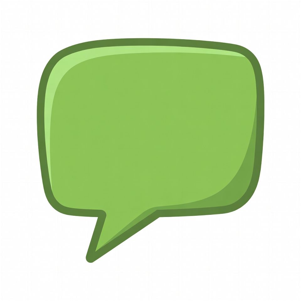 Green speech bubble clipart Green speech bubble clipart